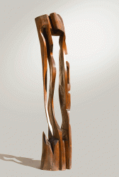 Column - Wood sculpture, 220cm, 2001