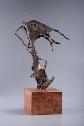 Kite - Bronze sculpture, 29cm, 2014