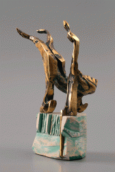 No title - Bronze sculpture, 34cm, 1997