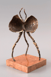 Fluture - Sculptură în bronz, 47cm, 2003