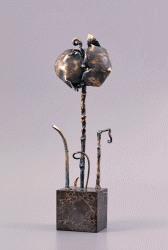 În amintirea războiului pierdut - Sculptură în bronz, 61cm, 2012