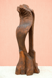 Pasăre - Sculptură în lemn, 125cm, 2003
