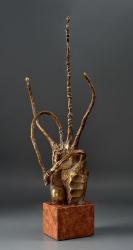 Reverence, Bronze sculpture, 68cm, 1700E