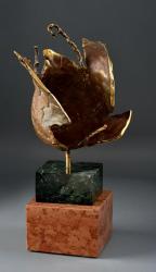 Seed, Bronze sculpture, 1000E