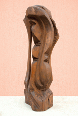 Fără titlu - Sculptură în lemn, 112cm, 2003