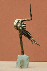 Bird II - Bronze sculpture, 90cm, 1998