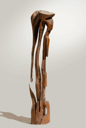 Column - Wood sculpture, 210cm, 2001