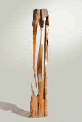 Column - Wood sculpture, 230cm, 2001