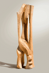 No title - Wood sculpture, 118cm, 2010