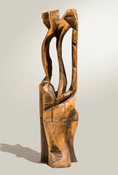 No title - Wood sculpture, 140cm, 2005