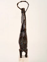 Evanghelist II, sculptură în bronz, 78cm, soclu de marmură, 2020