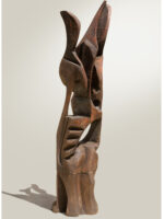 Fără titlu, sculptură în lemn, 195cm, 2005