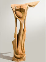Fără titlu, sculptură în lemn, 205cm, 2009