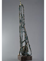 Înălţare, sculptură în bronz, 91cm, soclu de marmură, 2016