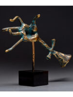 Mână II, sculptură în bronz, 25cm h-33cm L, soclu de marmură, 2018