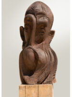 Prooroc 2, sculptură în lemn, 82cm, 1996