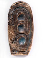 Sarcofag I, sculptură în bronz, 37cm, 2023