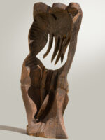 Serafim, sculptură în lemn, 110cm, 1998