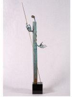 Ecce Homo-1, sculptură în bronz, 91.5cm, soclu de granit, 2025