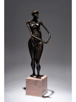 Eva, sculptură în bronz, 49cm, soclu de marmură de Rușchița, 2020